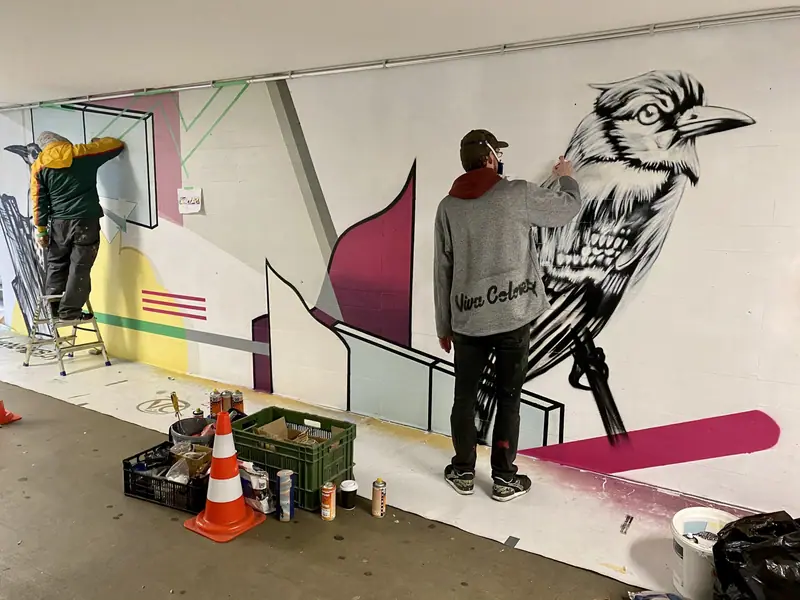 Bahnhof-Unterführung Schlieren, Bild 14